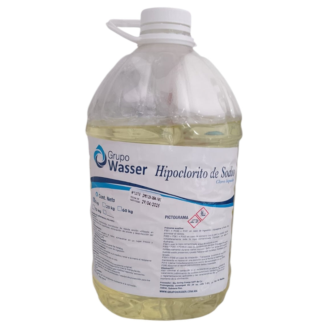 MWass- Hipoclorito de sodio 5 KG