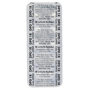 PASTILLA DPD 1 PARA CLORO LIBRE GRADO VISUAL MARCA LAMOTTE