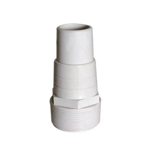 CONECTOR RECTO DE PVC PARA MANGUERA DE 1.5"