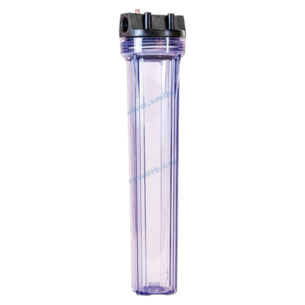 PORTACARTUCHO TRANSPARENTE  2.5X20 SALIDA 1